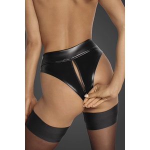 Noir Handmade F260 Powerwetlook Waisted Panties with 2 Way Zipper XL
