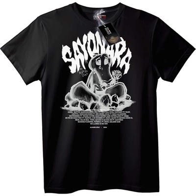 NOONEBRAND Тениска SAYONARA Музика - XL, White