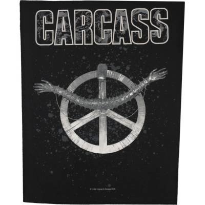 veľká nášivka CARCASS - HEARTWORK - RAZAMATAZ - BP1310