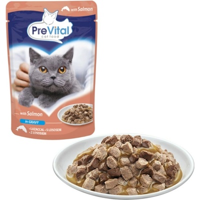 Prevital Salmon in gravy 100 g