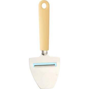 Brabantia Нож за сирена и кашкавал Brabantia Tasty+ 1003306, Ултразвуково полирано острие, Неръждаема стомана, Жълт (1003306)