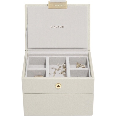Stackers Ковчеже за бижута Stackers двойно micro светлобежово (76154)