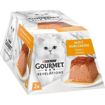 Gourmet Revelations Mousse paštika s kuřecím 2 x 57 g