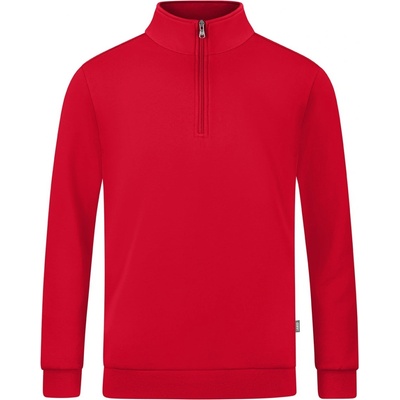JAKO mikina kr. zip Organic červená