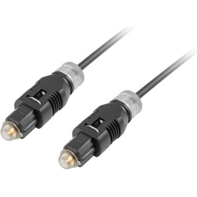 Lanberg CA-TOSL-10CC-0030-BK fibre optic cable 3 m TOSLINK Black (CA-TOSL-10CC-0030-BK)