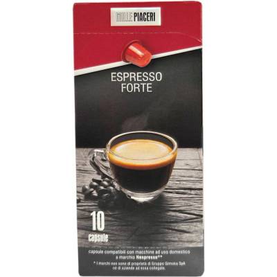 Gimoka kapsule nespresso kompostovateľné forte 10 ks