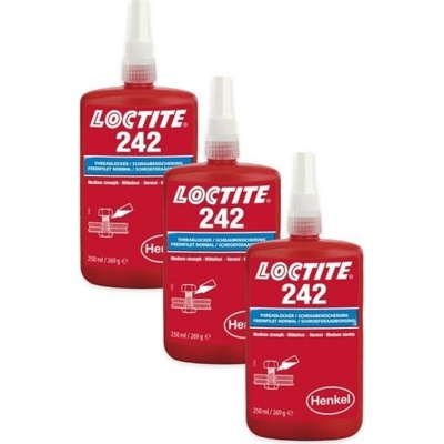 LOCTITE 242 zajišťovač šroubů SP 250 g