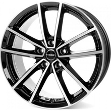 Borbet W 7x17 5x112 ET43 black polished gloss