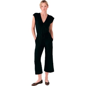 LOLë Гащеризон Lolë Effortless Wrap sleeveless jumpsuit - Black (Black Beauty)