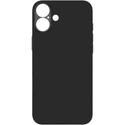 Mobi-Fon Силиконов кейс iPaky матиран, За iPhone 16 Plus (6.7), Черен (IPH-16PLUS-003)