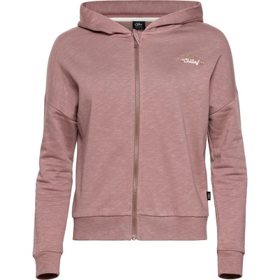 Chillaz Дамски суичър Chillaz Women's Attersee Mountain Flower Hoodie - Wine - размер 40 (EU) (117-3608-0415)