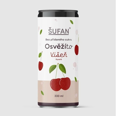 Šufan OsvěžíTo kyselá višeň 330 ml