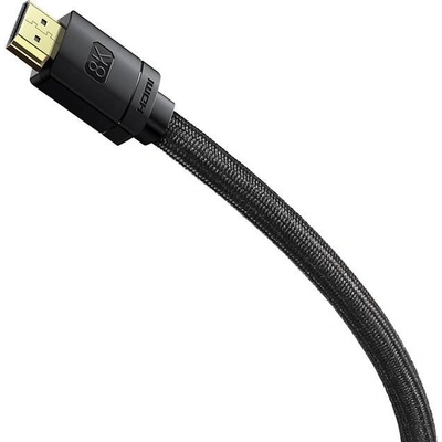 Baseus Кабел Baseus High Definition Series HDMI 8K към HDMI 8K CAKGQ-J01 1 м - черен (CAKGQ-J01_VZ)