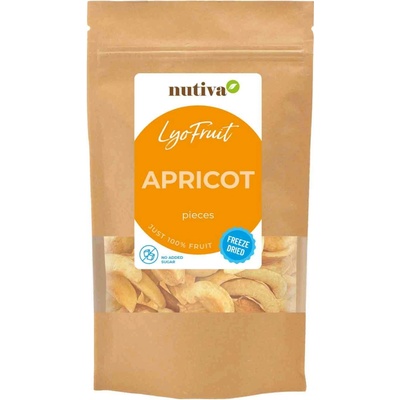 NUTIVA Lyofilizované marhule 100g
