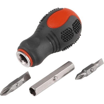 EXTOL PREMIUM Šroubovák 4v1, PH1, PH2, (-) 4, 5.5mm, CrV, 8819106