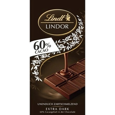 Lindt 60% 3 x 100 g