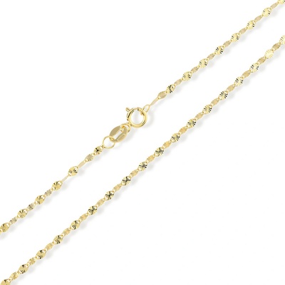 Lillian Vassago Celozlatý řetízek LLV31-GCH033