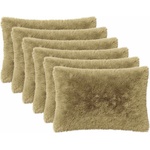 vidaXL Калъфка за възглавница 6 pcs HEERLEN Светло зелено 50 x 70 cm (911468)