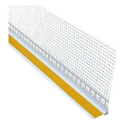 Začisťovací okenný profil s krycou lamelou 6 mm, 2,4 m, 30 ks