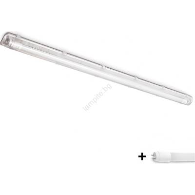 Brilagi -LED индустриална флуоресцентна лампа OPTIMA T8 1xG13/18W/230V 4000K IP65 128 см (BG1674)