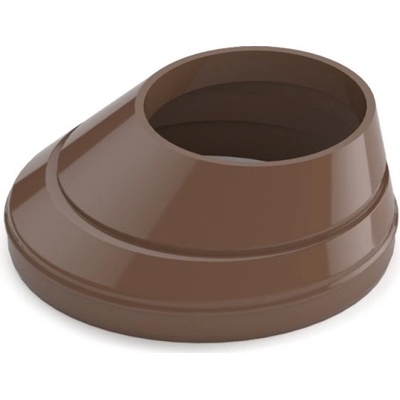Bryza Geigerova redukcia Ø 110 / 63 mm RAL 8017 hnedá