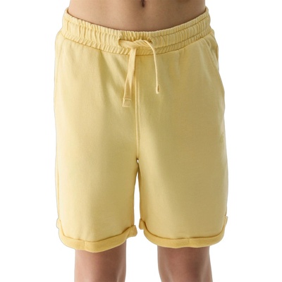 4F junior shorts CAS-4FJWSS24TSHOM279-73S light lemon žlutá