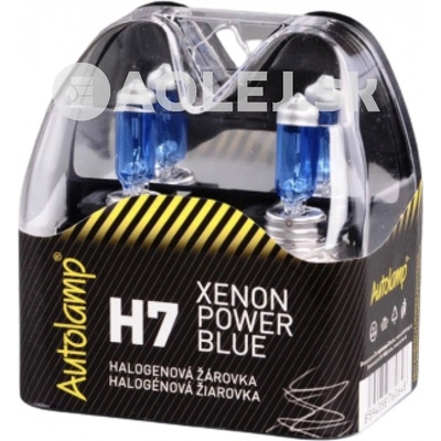 Autolamp H7 12V 100W PX26d Xenon Power Blue 2 ks