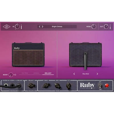 Universal Audio Ruby '63 Top Boost Amp el. licence