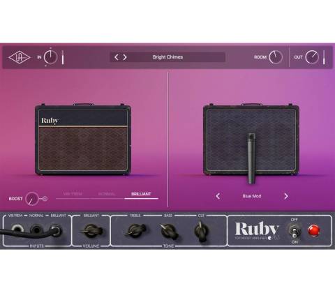 Universal Audio Ruby '63 Top Boost Amp