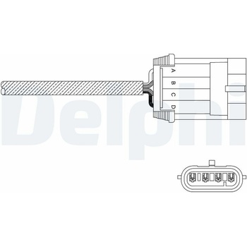 Lambda sonda DELPHI ES11061-12B1 (ES1106112B1)