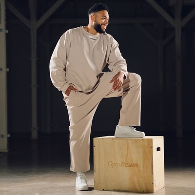 GymBeam Суичър Aura Grey M