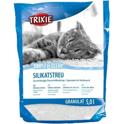 TRIXIE Simple'n'Clean Silicate Litter - Силикат за котешка тоалетна , 5 литра