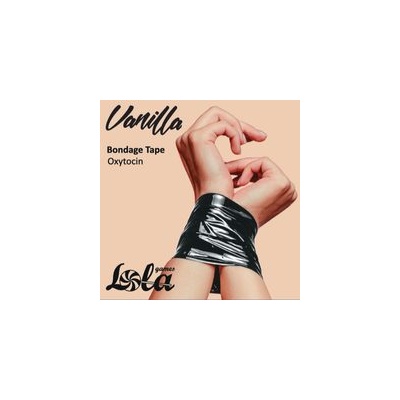 LOLA GAMES Бондажна лента Vanilla Oxytocin - Black (P25517)