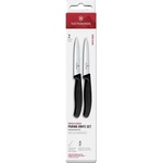 Victorinox Комплект два ножа за плодове и зеленчуци Victorinox Swiss Classic, 10 см, черни (6.7793.2)
