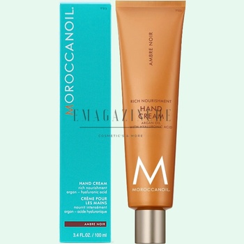 Moroccanoil Хидратиращ крем за ръце с кехлибар и бял кардамон 100 мл Ambre Noir Hand Cream (MRCFMC-BLHCAN100)