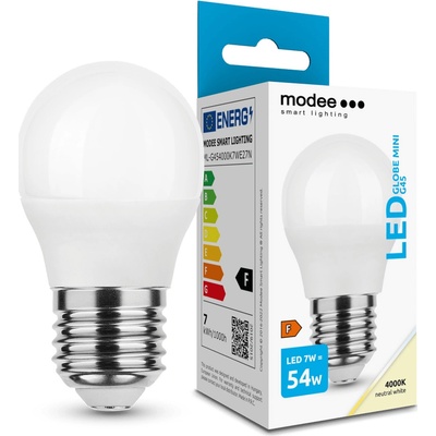 Modee LED Globe Mini žiarovka G45 7W E27 700 lm neutrálna biela MLG454000K7WE27N