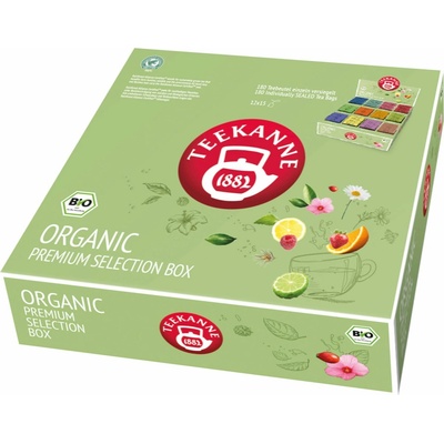 TEEKANNE Organic Premium Selection Box 180 sáčků