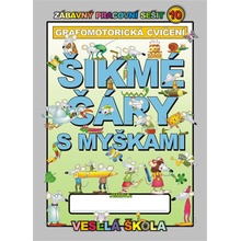 Šikmé čáry s myškami - Veselá škola 10