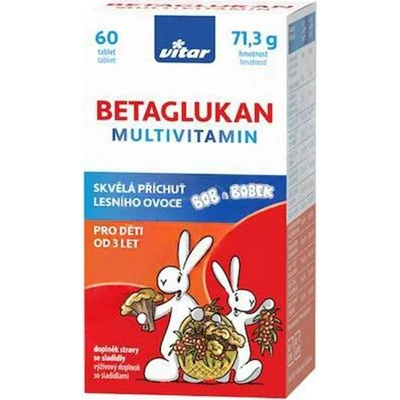 Vitar Kids Betaglukan Multivitamin 60 tablet