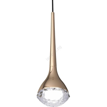 Open Design OR80315 - LED люстра на кабел CRIMA LED/7W/230V розово злато (OD0025)