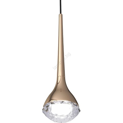 Open Design OR80315 - LED люстра на кабел CRIMA LED/7W/230V розово злато (OD0025)