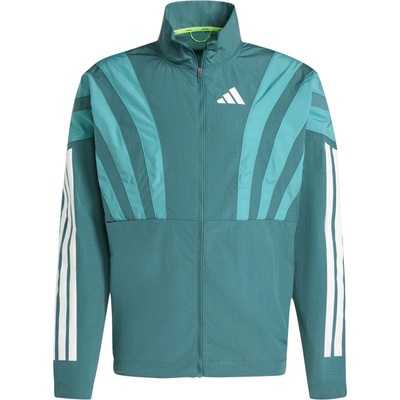 adidas Мъжко яке за бягане Adidas Adizero Archive Running Jacket - Preloved Teal - размер XXL (028-0746-0116)