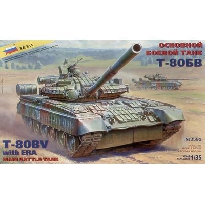Zvezda T 80 B with ERA 1:35