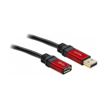 DeLOCK 82752 USB - USB typ A (M) do USB typ A (F) - USB 3.0, 1m, černý