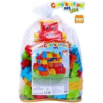 Mikro trading Stavebnice a nákladní auto 100 ks