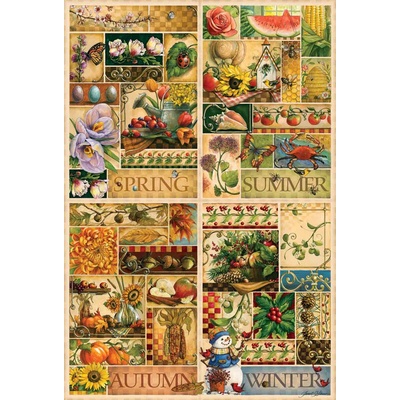 Cobble Hill - Puzzle The Four Seasons - 2 000 piese