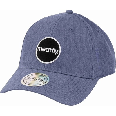 Meatfly Ethan Flexfit Blue Embroidery