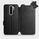 Pouzdro Mobiwear Luxusní flip Xiaomi Redmi Note 8 Pro kožené Černé