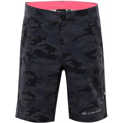 Alpine Pro Trento 2 softshellové šortky tmavě šedá