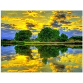 Image 1 of Красив залез 40/30 см